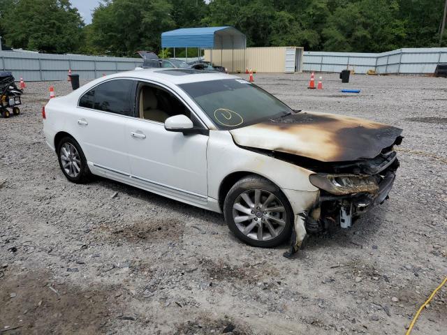 YV140MAK7F1186206 - 2015 VOLVO S80 PREMIER WHITE photo 4