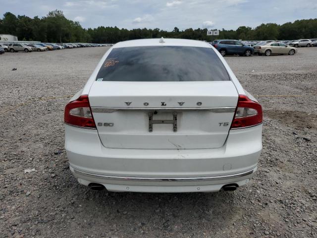 YV140MAK7F1186206 - 2015 VOLVO S80 PREMIER WHITE photo 6