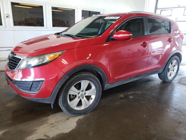 KNDPB3A21C7252040 - 2012 KIA SPORTAGE BASE RED photo 1