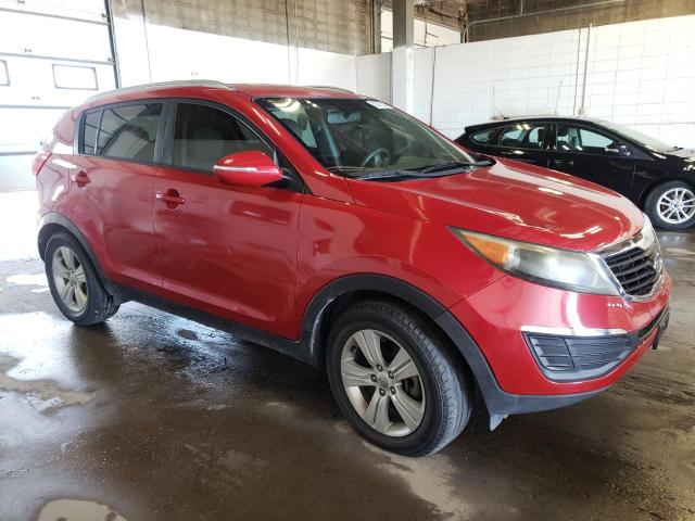 KNDPB3A21C7252040 - 2012 KIA SPORTAGE BASE RED photo 4