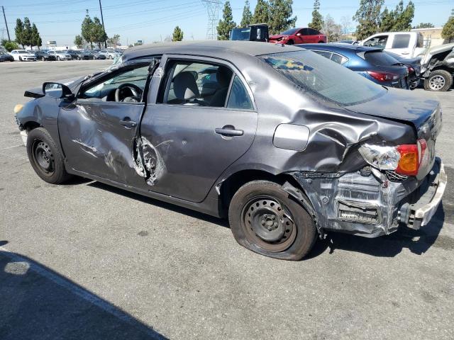 JTDBL40E799083485 - 2009 TOYOTA COROLLA BASE GRAY photo 2
