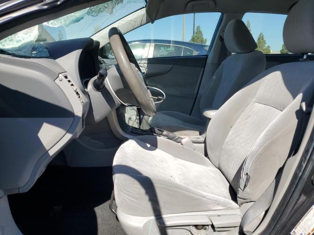 JTDBL40E799083485 - 2009 TOYOTA COROLLA BASE GRAY photo 7
