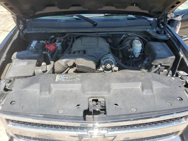 3GCRCSE04AG203277 - 2010 CHEVROLET SILVERADO C1500 LT BLACK photo 11