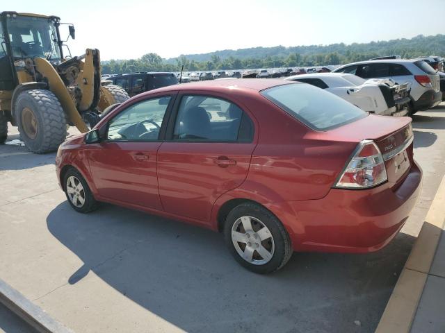 KL1TD5DE2BB138335 - 2011 CHEVROLET AVEO LS RED photo 2