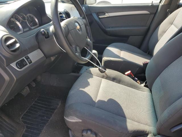 KL1TD5DE2BB138335 - 2011 CHEVROLET AVEO LS RED photo 7