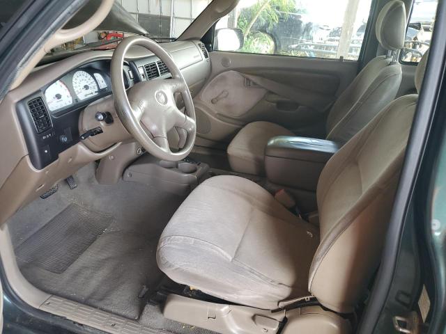 5TEVL52N13Z294578 - 2003 TOYOTA TACOMA XTRACAB მწვანე ფოტო 7