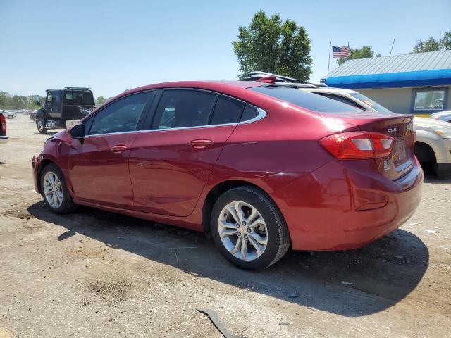 1G1BE5SM2K7141694 - 2019 CHEVROLET CRUZE LT RED photo 2