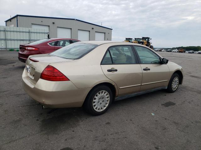 1HGCM56186A011881 - 2006 HONDA ACCORD VALUE GOLD photo 3