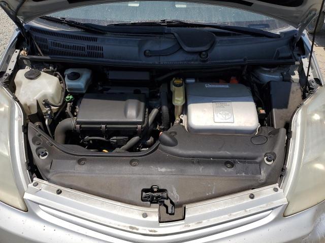 JTDKB20U353062967 - 2005 TOYOTA PRIUS SILVER photo 11