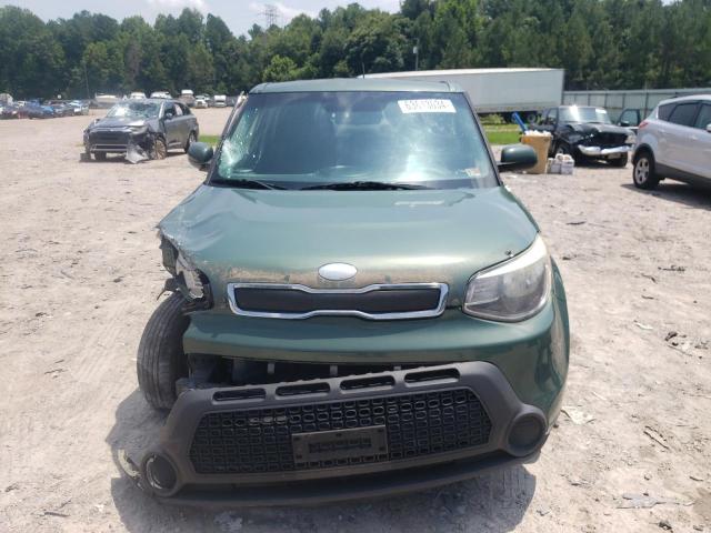 KNDJN2A26E7009124 - 2014 KIA SOUL GREEN photo 5