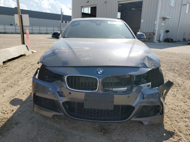 WBA8B7C59GK703802 - 2016 BMW 340 XI GRAY photo 5