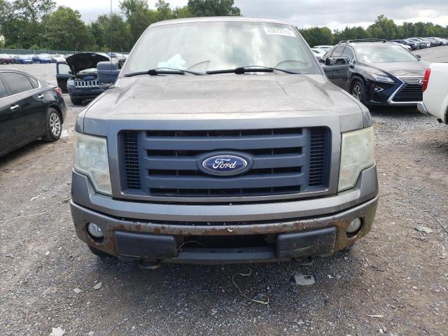 1FTEX1EW0AFB29035 - 2010 FORD F-150 SUPER CAB CHARCOAL photo 5