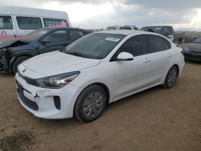 3KPA24AB1KE232817 - 2019 KIA RIO S WHITE photo 1