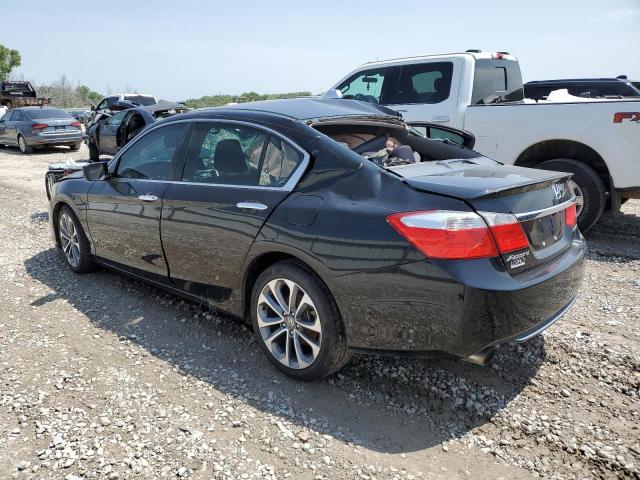 1HGCR2F56FA101582 - 2015 HONDA ACCORD SPORT BLACK photo 2