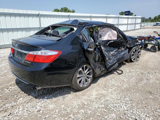 1HGCR2F56FA101582 - 2015 HONDA ACCORD SPORT BLACK photo 3