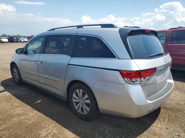 5FNRL5H63FB026509 - 2015 HONDA ODYSSEY EXL SILVER photo 2