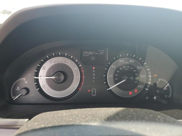 5FNRL5H63FB026509 - 2015 HONDA ODYSSEY EXL SILVER photo 9