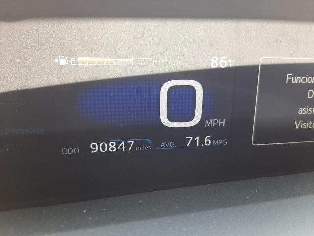 JTDKARFP9K3119696 - 2019 TOYOTA PRIUS PRIM 红色 照片 9