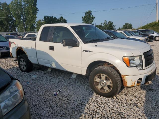 1FTEX1EW6AFA75319 - 2010 FORD F150 SUPER CAB WHITE photo 4