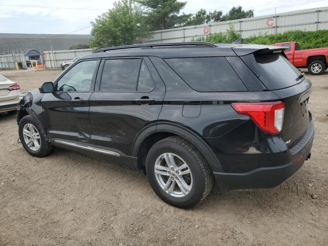 1FMSK8DH6MGB88260 - 2021 FORD EXPLORER XLT BLACK photo 2