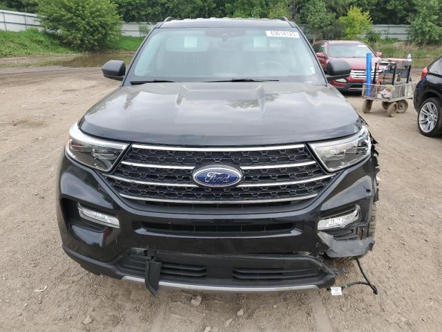 1FMSK8DH6MGB88260 - 2021 FORD EXPLORER XLT BLACK photo 5