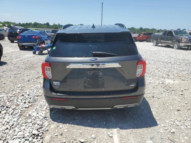 1FMSK8DH7LGB59901 - 2020 FORD EXPLORER XLT GRAY photo 6