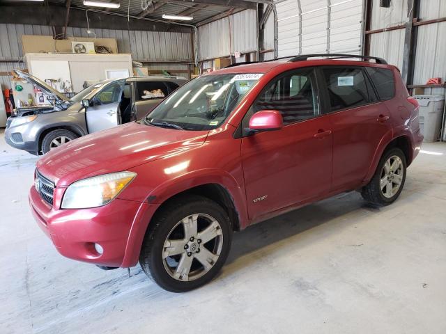 JTMBD32V076034356 - 2007 TOYOTA RAV4 SPORT RED photo 1