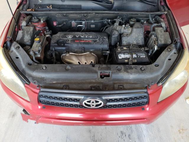 JTMBD32V076034356 - 2007 TOYOTA RAV4 SPORT RED photo 12