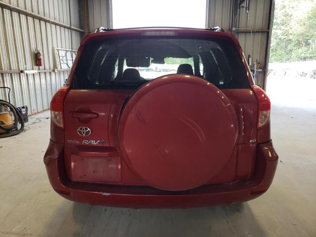 JTMBD32V076034356 - 2007 TOYOTA RAV4 SPORT RED photo 6