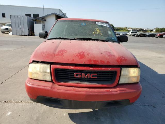 1GTCS14591K120694 - 2001 GMC SONOMA RED photo 5