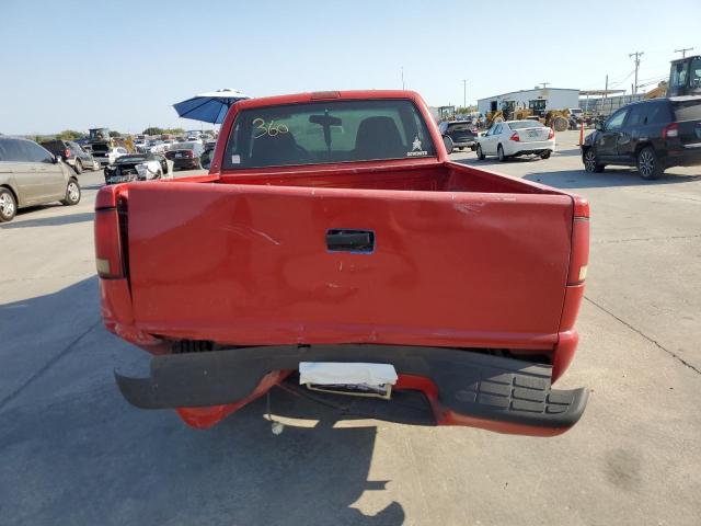 1GTCS14591K120694 - 2001 GMC SONOMA RED photo 6