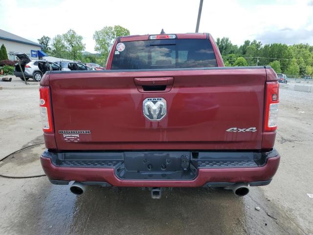 1C6SRFFT0KN824810 - 2019 RAM 1500 BIG HORN/LONE STAR RED photo 6