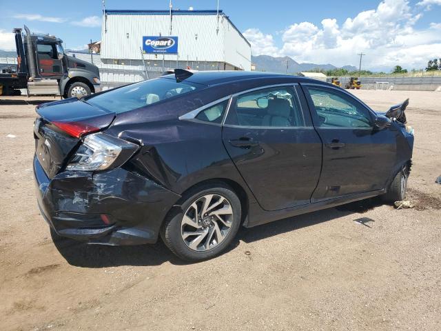 2HGFC2F70HH563592 - 2017 HONDA CIVIC EX PURPLE photo 3