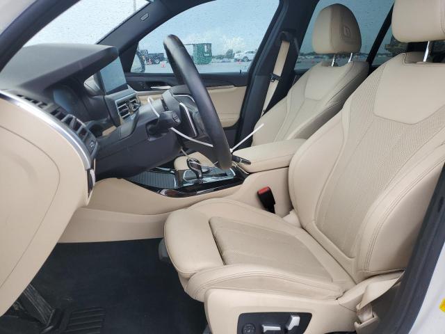 5UX43DP03N9L21344 - 2022 BMW X3 SDRIVE30I WHITE photo 7