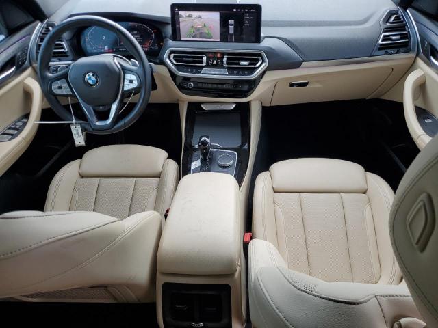 5UX43DP03N9L21344 - 2022 BMW X3 SDRIVE30I WHITE photo 8