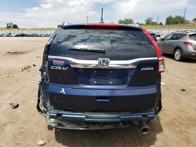 2HKRM4H72GH695454 - 2016 HONDA CR-V EXL BLUE photo 6