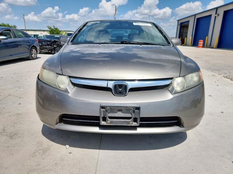 2HGFA155X8H341531 - 2008 HONDA CIVIC LX GRAY photo 5