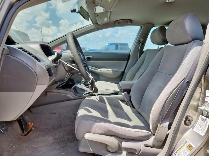 2HGFA155X8H341531 - 2008 HONDA CIVIC LX GRAY photo 7