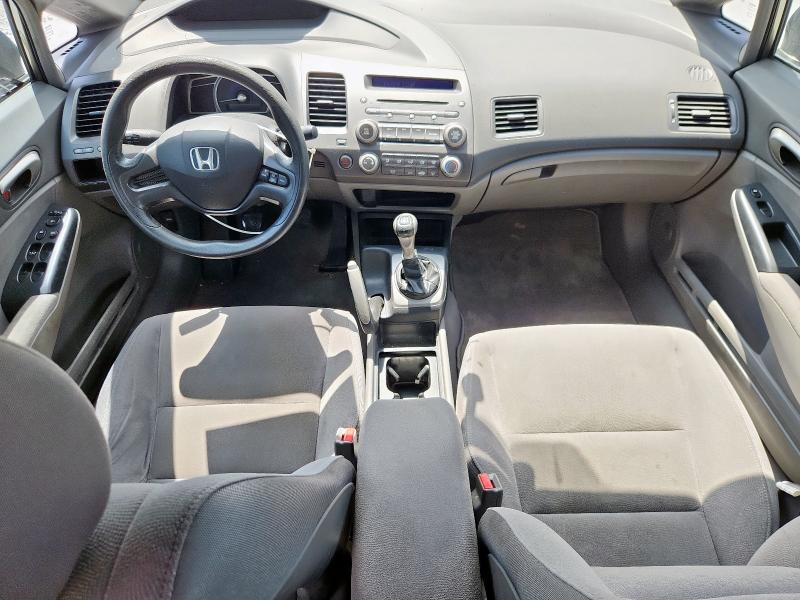 2HGFA155X8H341531 - 2008 HONDA CIVIC LX GRAY photo 8