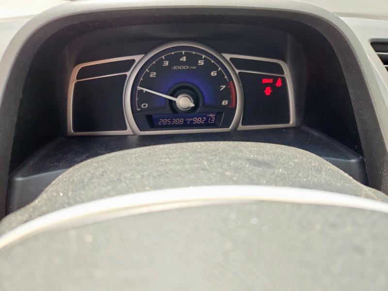 2HGFA155X8H341531 - 2008 HONDA CIVIC LX GRAY photo 9