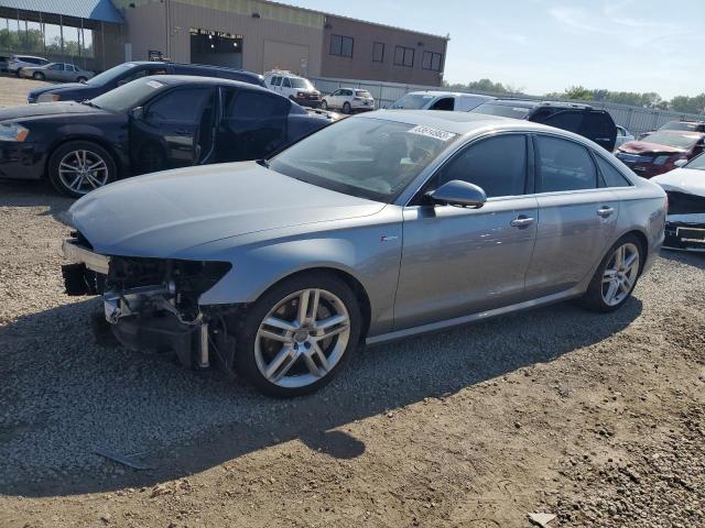 WAUHGAFC0EN068165 - 2014 AUDI A6 PRESTIGE ვერცხლისფერი ფოტო 1