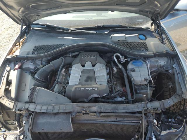 WAUHGAFC0EN068165 - 2014 AUDI A6 PRESTIGE ვერცხლისფერი ფოტო 11