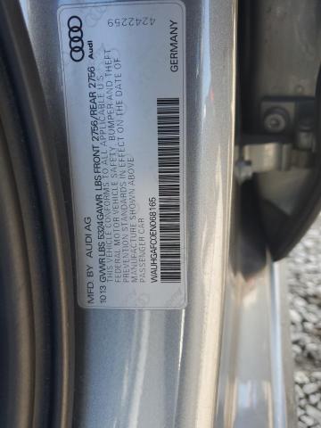 WAUHGAFC0EN068165 - 2014 AUDI A6 PRESTIGE ვერცხლისფერი ფოტო 12