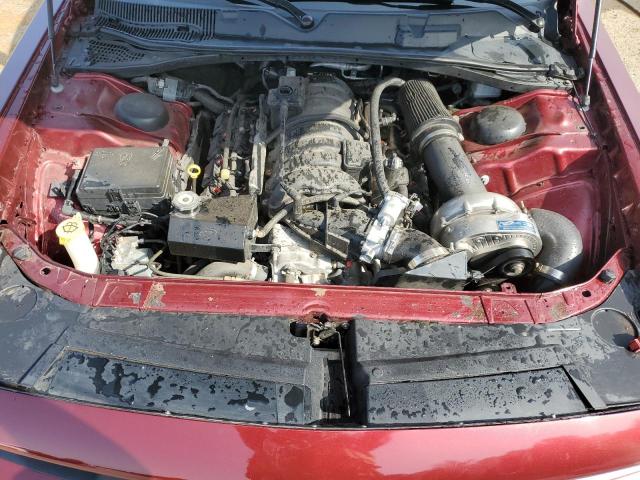 2C3CDZFJ4KH586839 - 2019 DODGE CHALLENGER R/T SCAT PACK RED photo 11