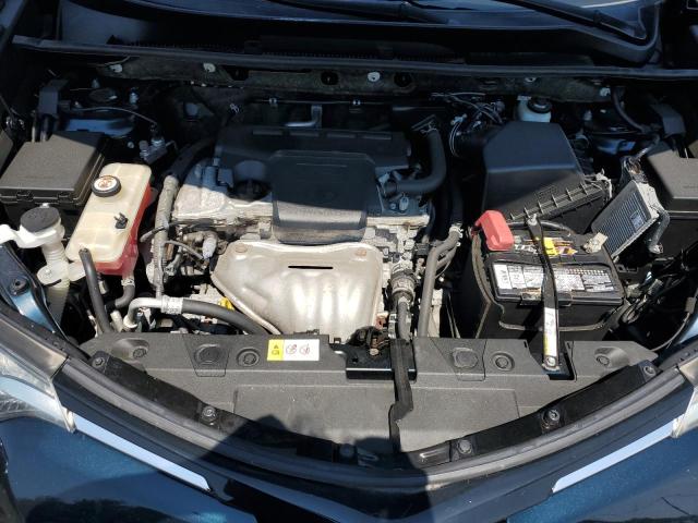 JTMBFREV8JJ727897 - 2018 TOYOTA RAV4 LE Czarny zdjęcie 12