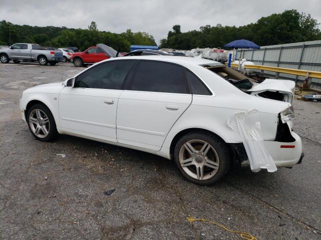 WAUAF78E77A142875 - 2007 AUDI A4 2 WHITE photo 2