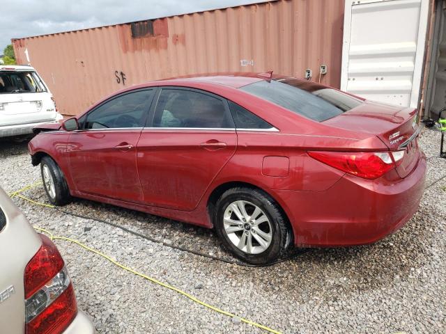 5NPEB4AC0CH422535 - 2012 HYUNDAI SONATA GLS BURGUNDY photo 2