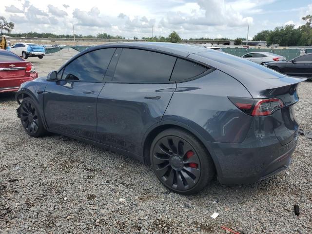 7SAYGDEF6NF398667 - 2022 TESLA MODEL Y GRAY photo 2