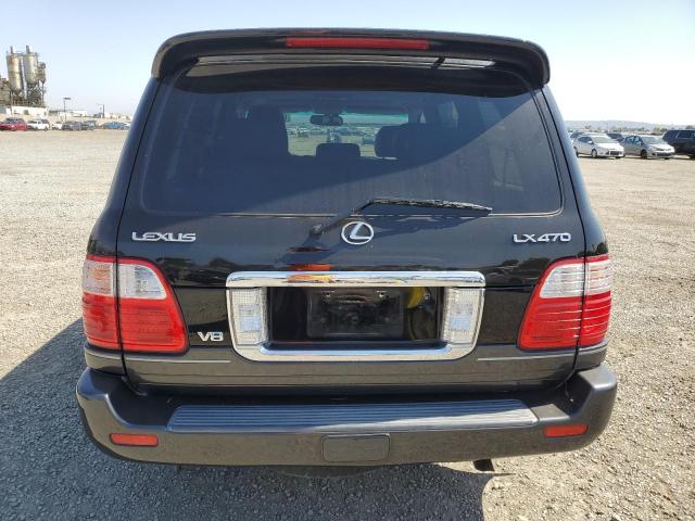 JTJHT00W143546922 - 2004 LEXUS LX 470 BLACK photo 6