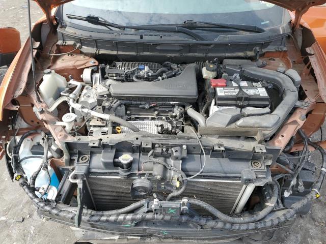 5N1AT2MT7KC702423 - 2019 NISSAN ROGUE S ORANGE photo 12